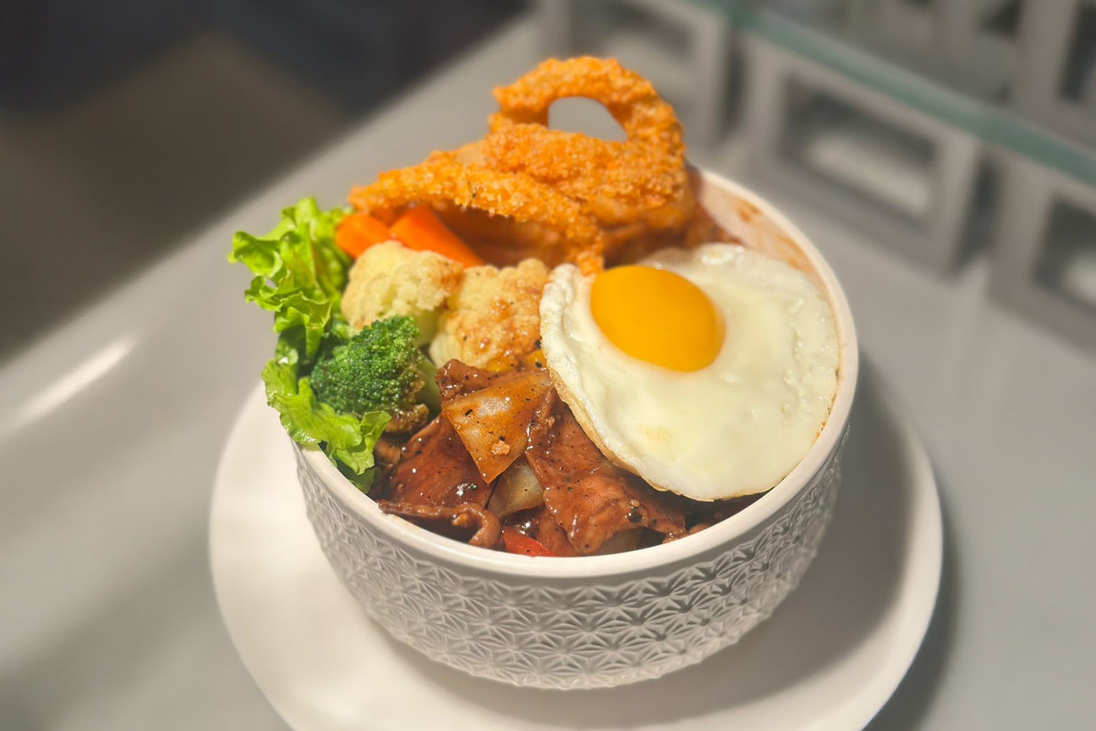Beef Black Pepper Rice Bowl
